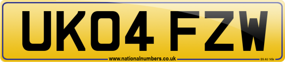 UK04 FZW