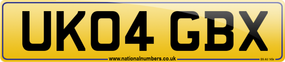 UK04 GBX