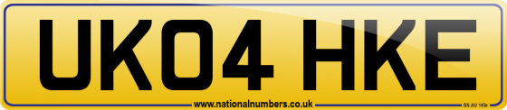 UK04 HKE