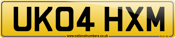 UK04 HXM