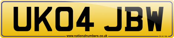 UK04 JBW