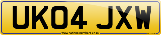 UK04 JXW