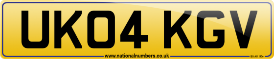 UK04 KGV