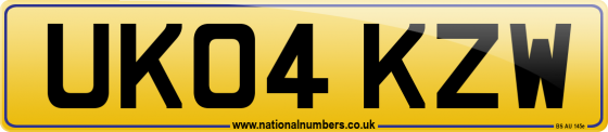 UK04 KZW