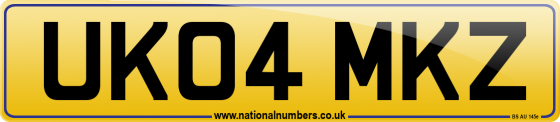 UK04 MKZ