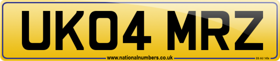 UK04 MRZ