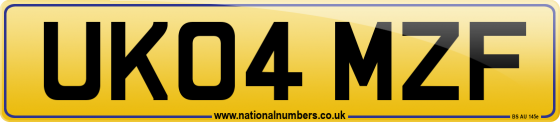 UK04 MZF