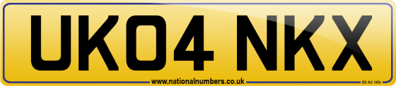 UK04 NKX