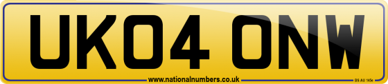 UK04 ONW