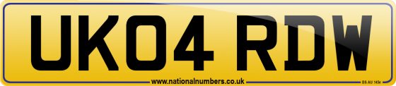 UK04 RDW