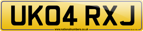 UK04 RXJ