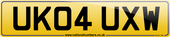 UK04 UXW