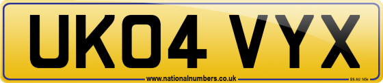 UK04 VYX