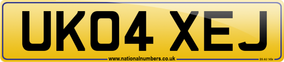 UK04 XEJ