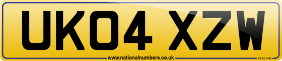 UK04 XZW