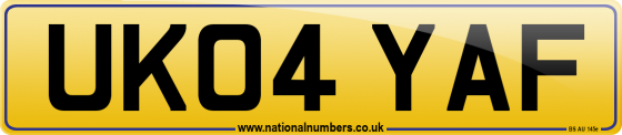 UK04 YAF