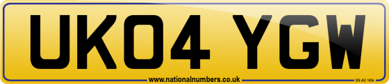 UK04 YGW