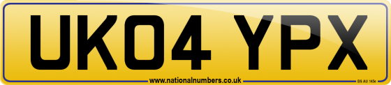 UK04 YPX