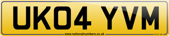 UK04 YVM