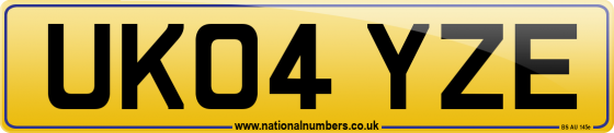 UK04 YZE