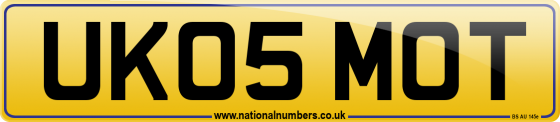 UK05 MOT