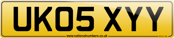 UK05 XYY