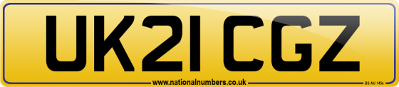 UK21 CGZ