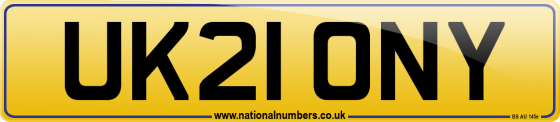 UK21 ONY