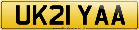 UK21 YAA