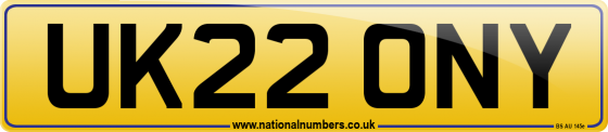 UK22 ONY