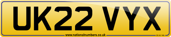 UK22 VYX