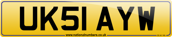 UK51 AYW