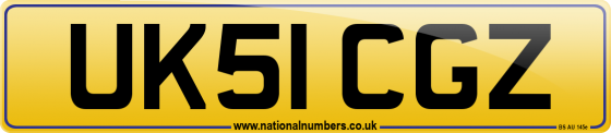 UK51 CGZ