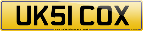 UK51 COX