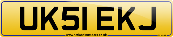 UK51 EKJ