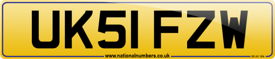 UK51 FZW