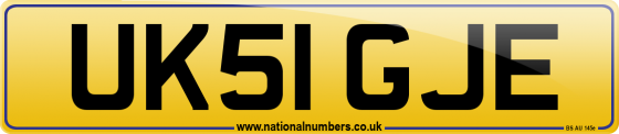 UK51 GJE