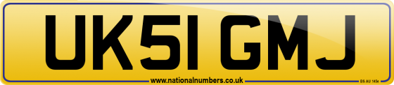 UK51 GMJ