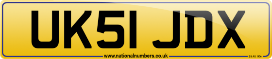 UK51 JDX