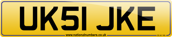 UK51 JKE
