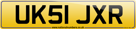 UK51 JXR