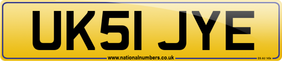 UK51 JYE