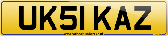 UK51 KAZ
