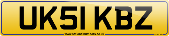 UK51 KBZ
