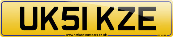 UK51 KZE