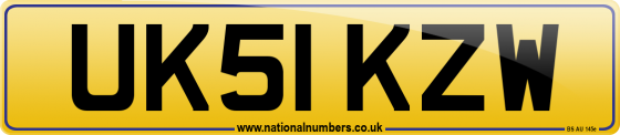 UK51 KZW