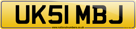 UK51 MBJ