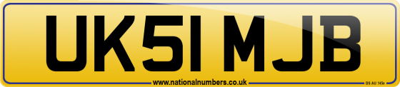 UK51 MJB