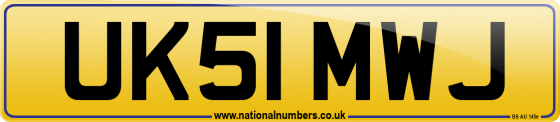 UK51 MWJ