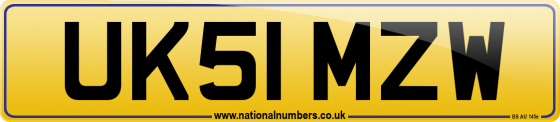 UK51 MZW
